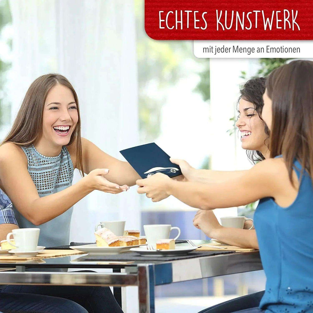 3D Pop-Up Karte Klapperstorch - 3D Klappkarte zur Geburt, N265 - LINPopUp