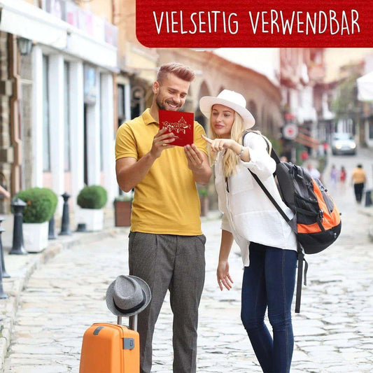 Pop-Up Karte Rom - 3D Stadtkarte Stadtbesichtigung Gutschein, N363 - LINPopUp