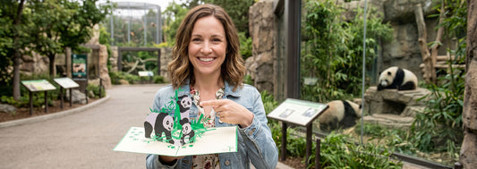 Zoo-Ticket verschenken mit Stil – Die 3D Pandabär Pop-Up Karte