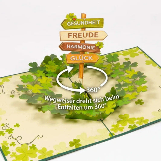 Rotierende Pop-Up-Karten bei LINPopUp