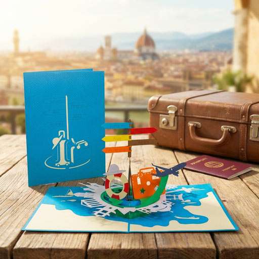 Urlaub, Reise Gutschein - LINPopUp