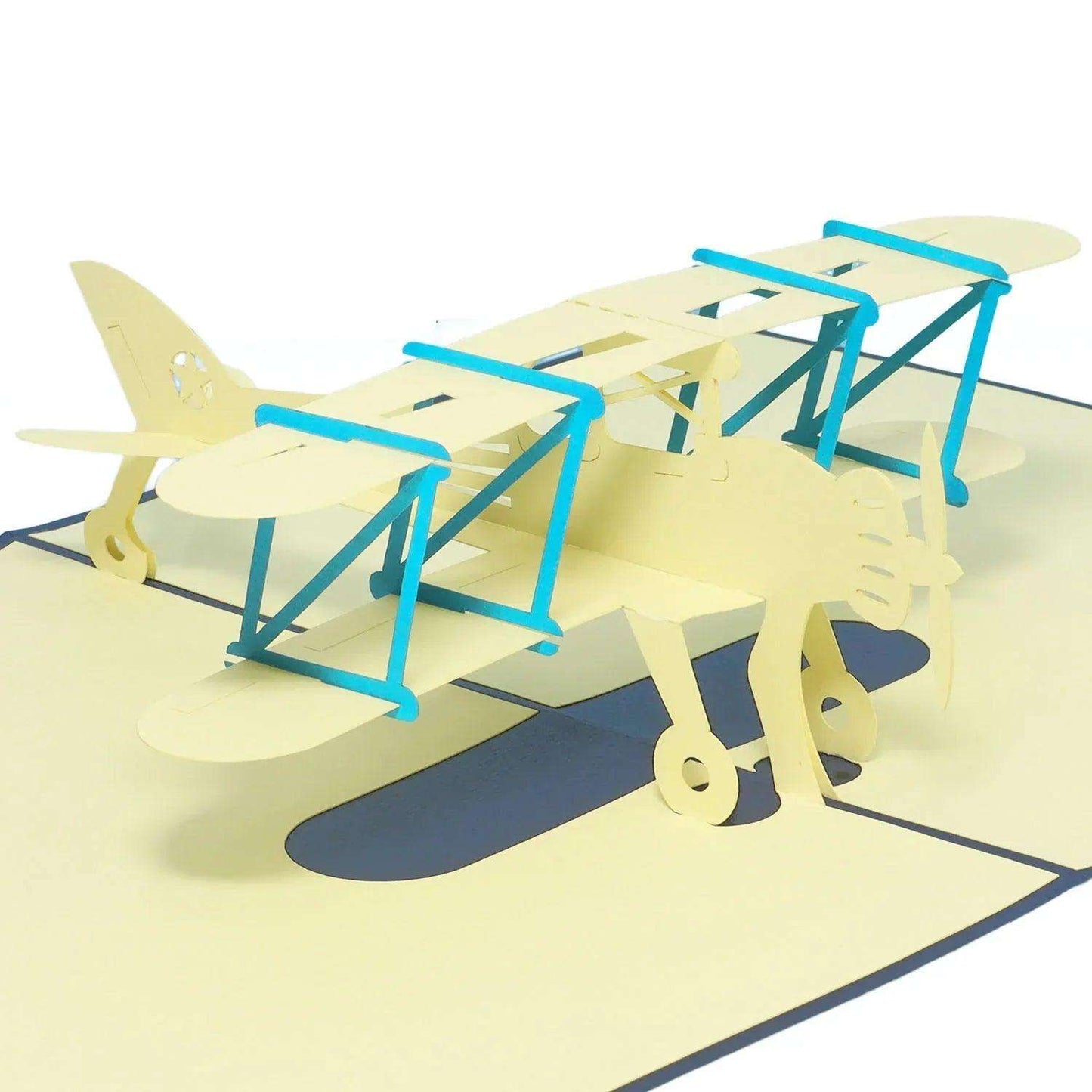 3D Pop-Up Karte Flugzeug, N146 - LINPopUp