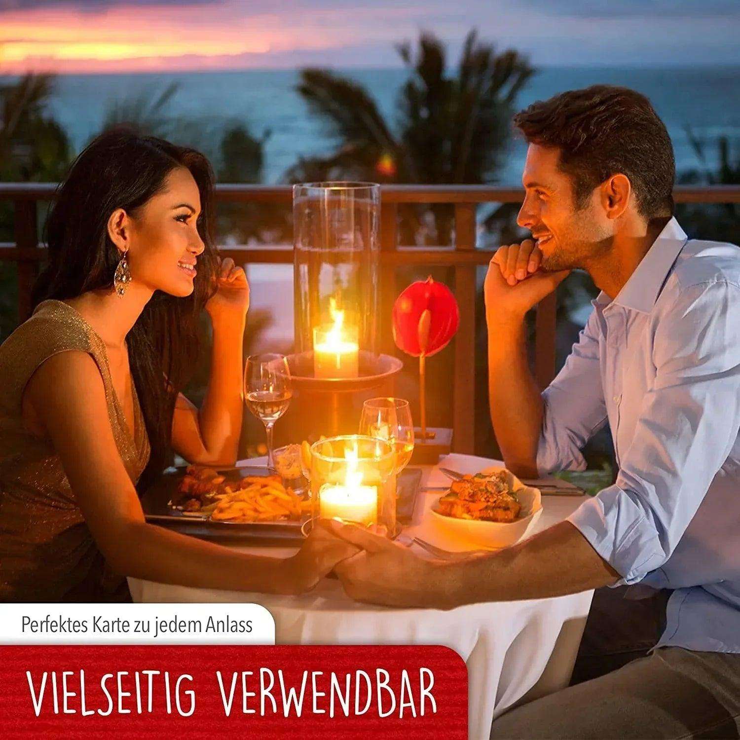 3D Pop-Up Karte Restaurant - Gutscheinkarte für Restaurantbesuch & Essen, N349 - LINPopUp