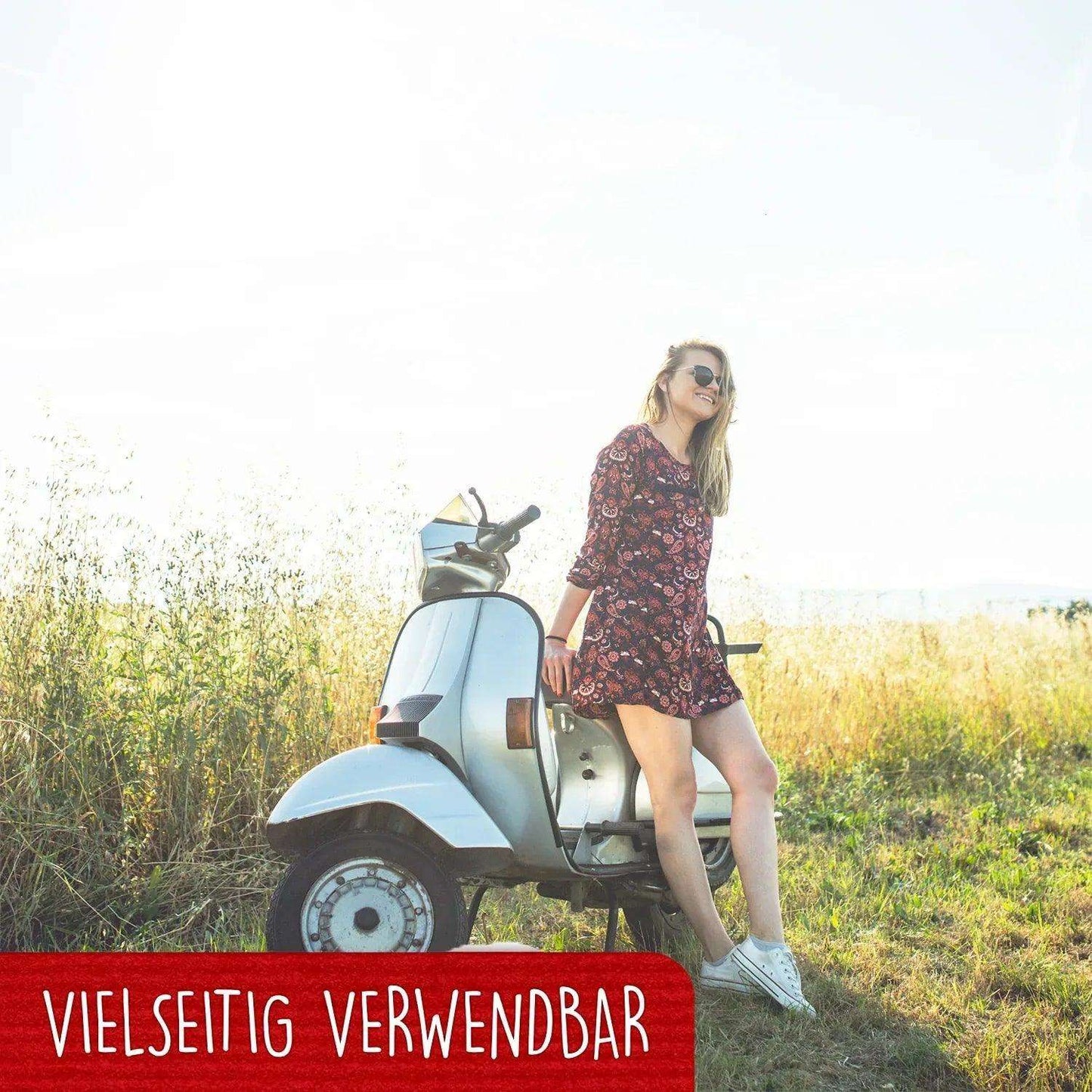 3D Pop-Up Karte Vespa - Grußkarte für Biker & Motorradfans, N253 - LINPopUp