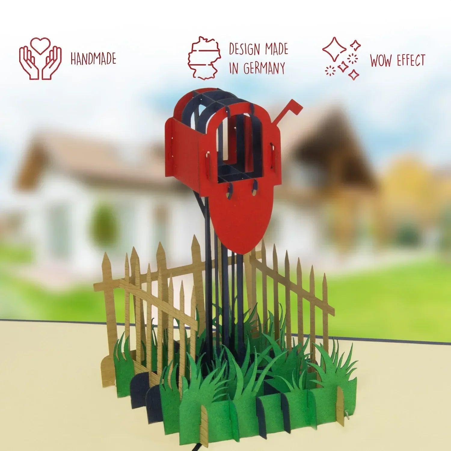 3D Pop-Up Karte Briefkasten Einzug Umzug, N250 - LINPopUp