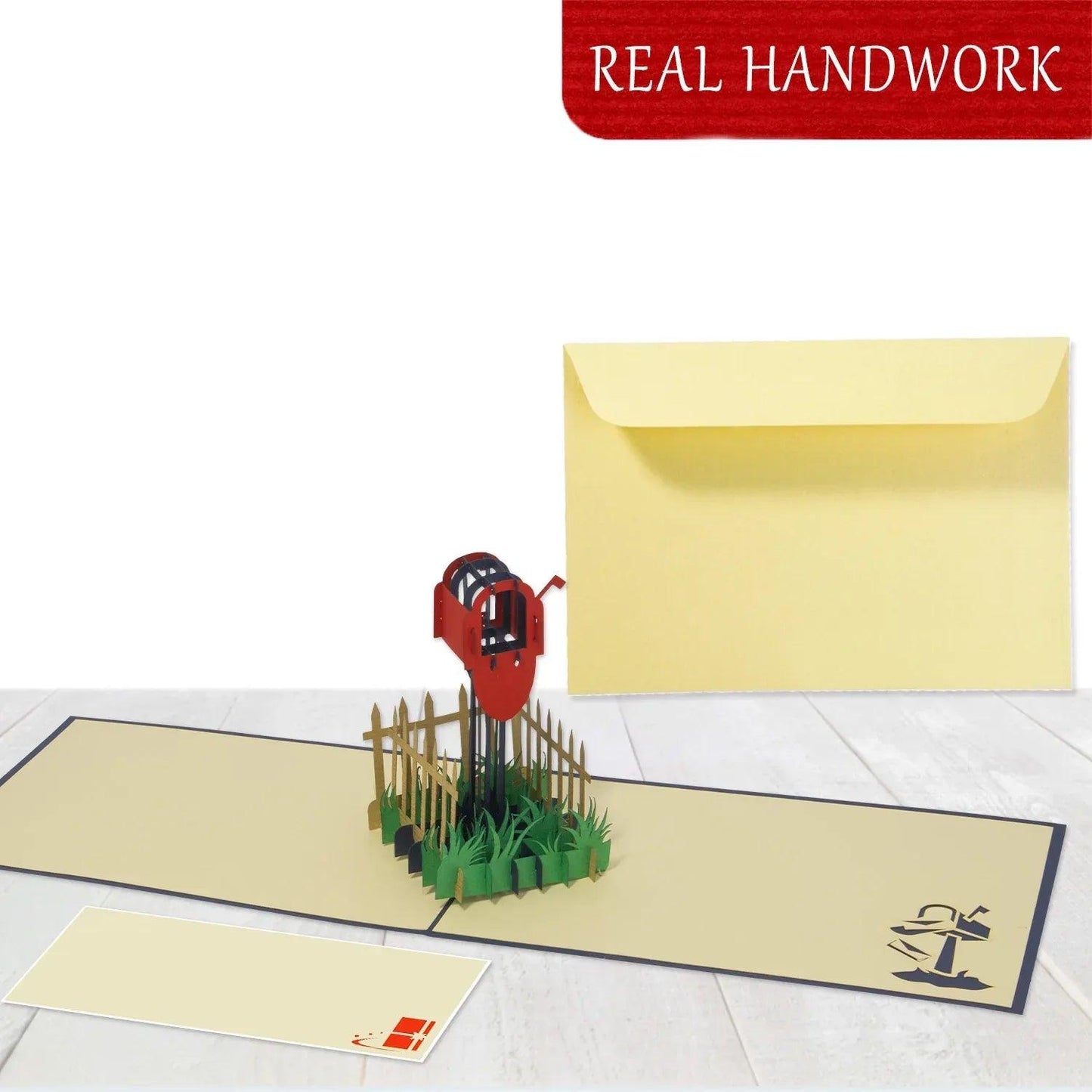 3D Pop-Up Karte Briefkasten Einzug Umzug, N250 - LINPopUp