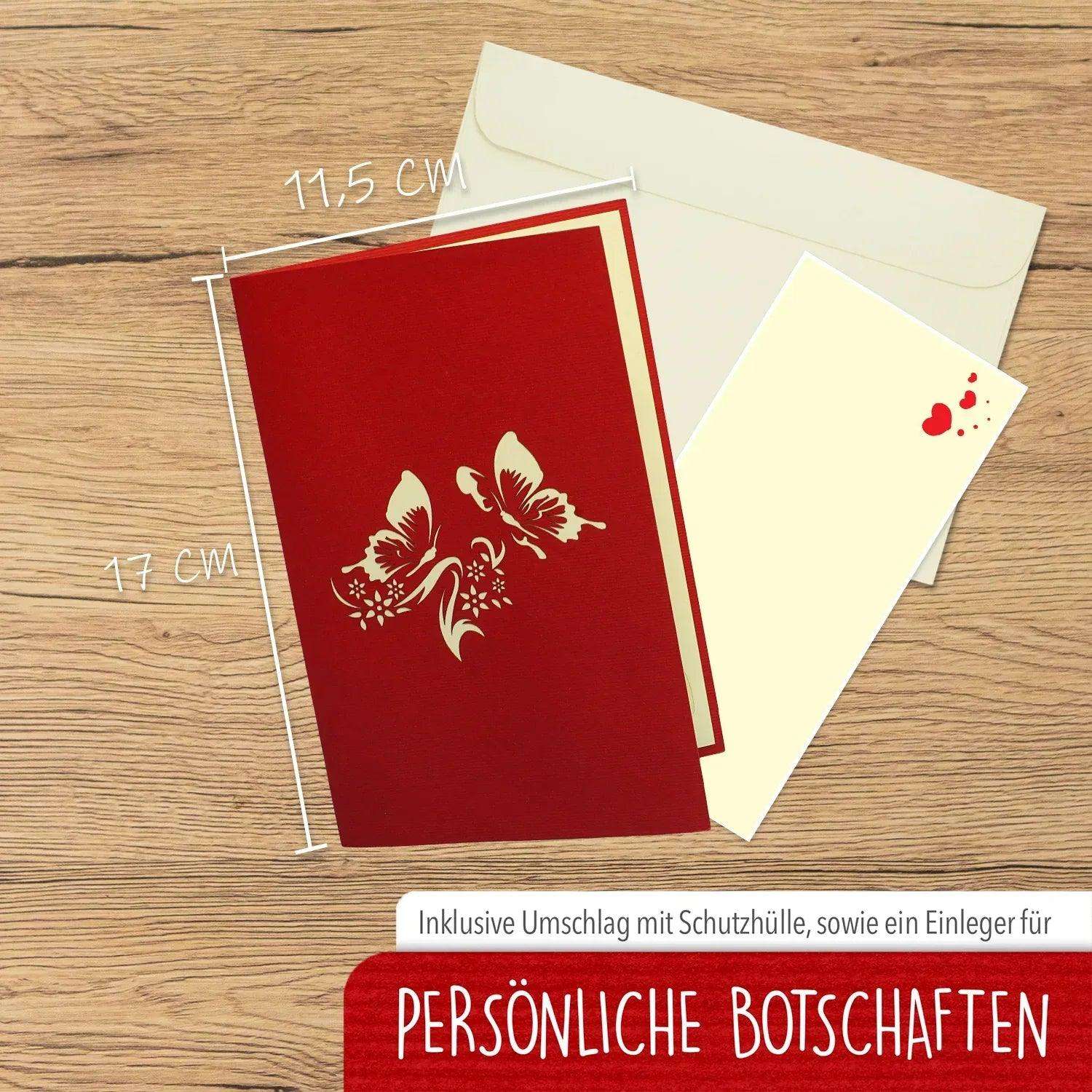 3D Pop-Up Karte Elfe mit Herz, N59 LINPopUp N59
