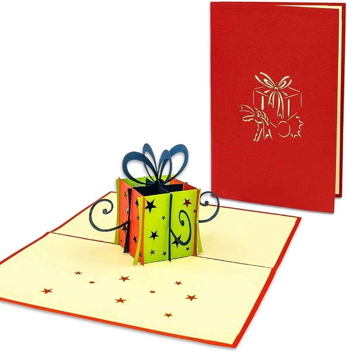3D Pop-Up Karte Geschenkbox, N125 LINPopUp N125