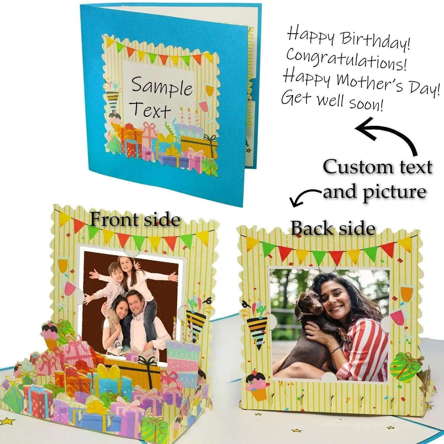 3D Pop-Up Karte Individueller Gutschein, N501 LINPopUp N501