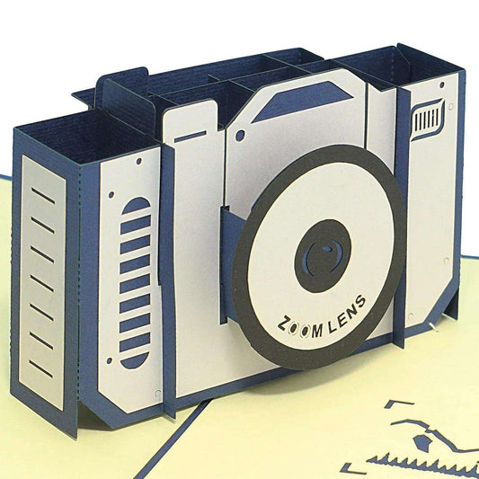 3D Pop-Up Karte Kamera Fotografie, N319 - LINPopUp