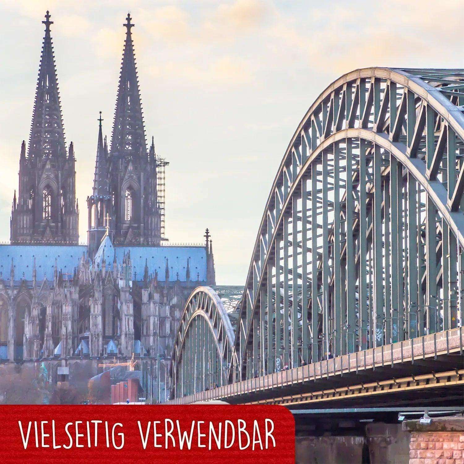3D Pop-Up Karte Kölner Skyline, N218 LINPopUp N218