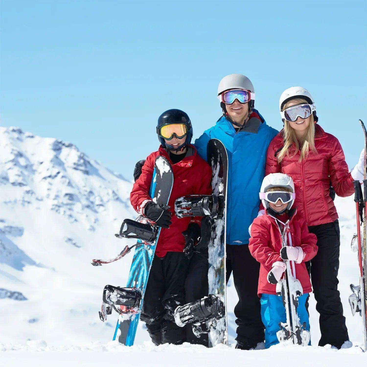 3D Pop-Up Karte Skifahren Skifahrer, N270 - LINPopUp