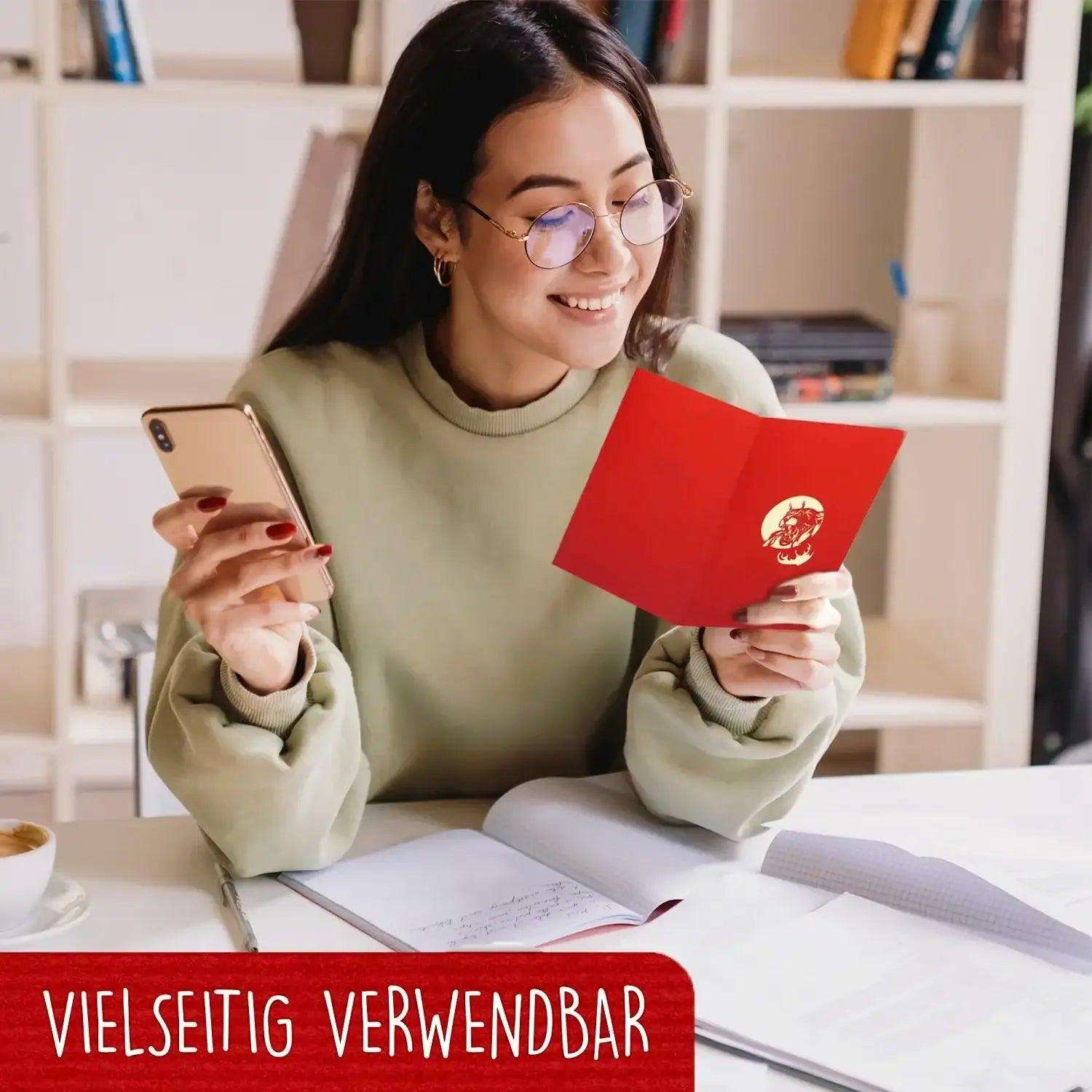 3D Pop-Up Karte Sternzeichen Löwe, N200 - LINPopUp
