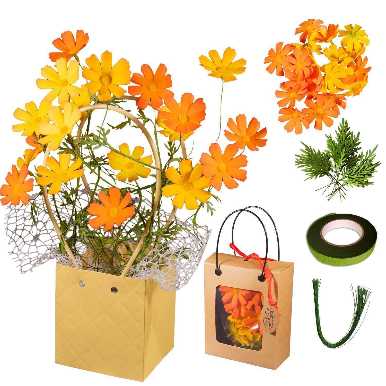 DIY - Papierblumen Bastelset, N904 LINPopUp N904