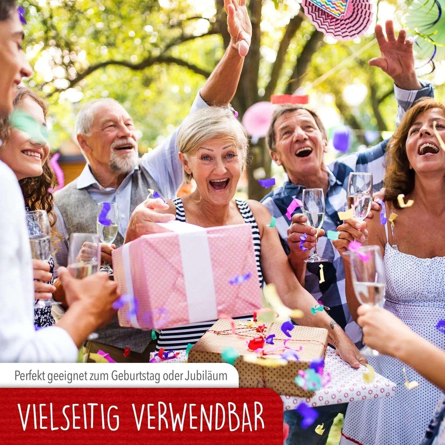 Pop-Up-Karte zum Geburtstag – Zahl 80, Geburtstagseinladung & Jubiläum, N203 - LINPopUp