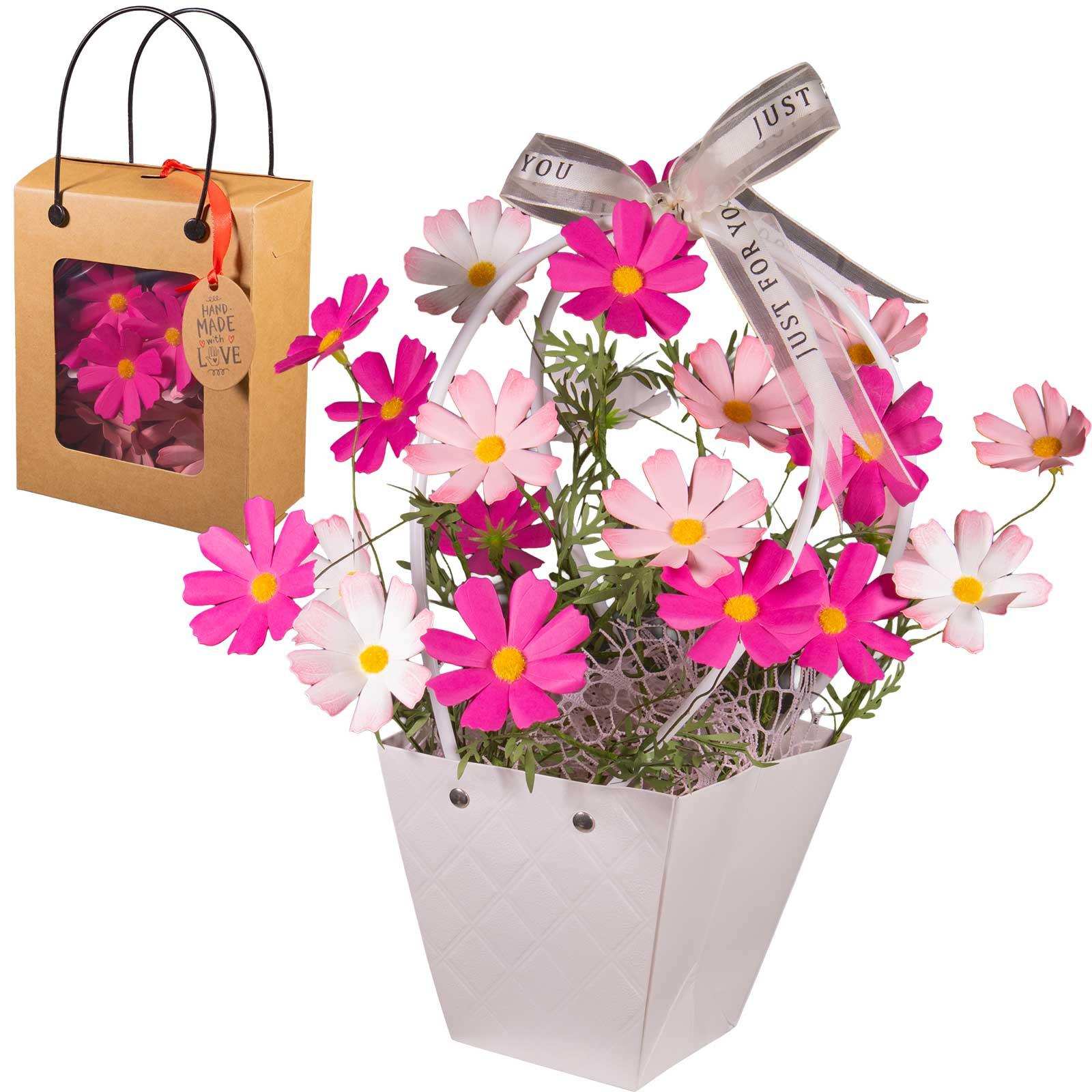 DIY - Papierblumen Bastelset, N903 - LINPopUp