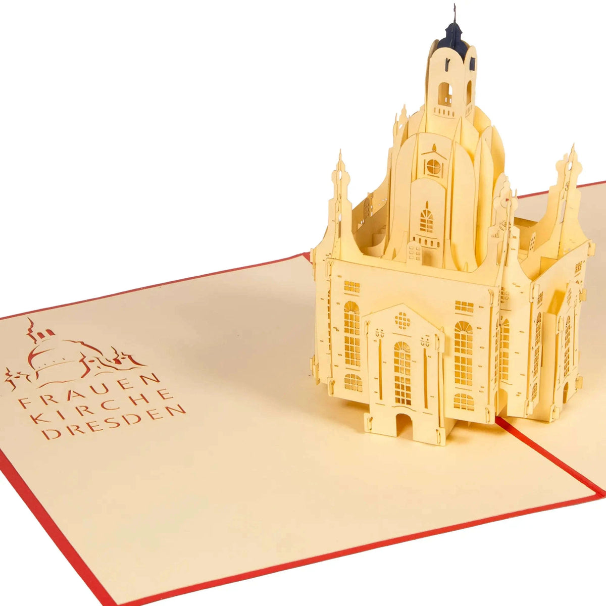 Pop Up Karte 3D Frauenkirche Dresden – Stadtkarte & Reisegutschein Städtetrip | LINPopUp LINPopUp 17215-N176