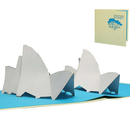 Pop-Up Karte Sydney - 3D Stadtkarte Weltreise Reisegutschein, N182 LINPopUp N182