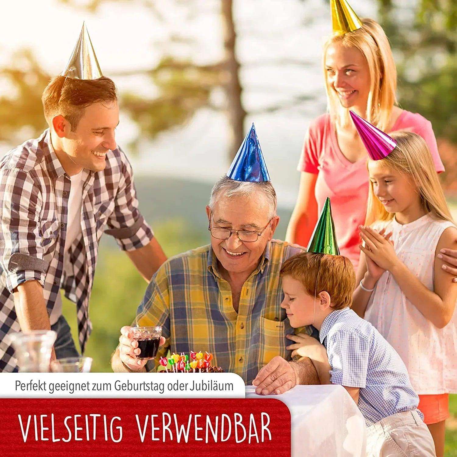 Pop-Up-Karte zum Geburtstag - Zahl 80, Geburtstagseinladung & Jubiläum, N209 - LINPopUp