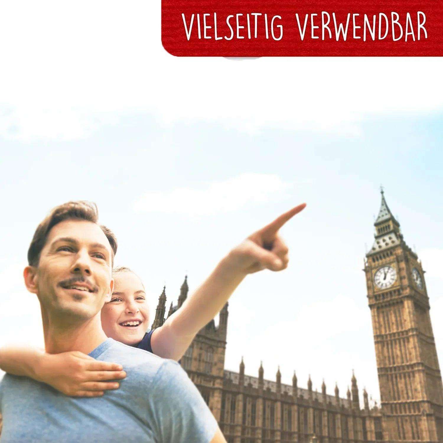 Pop-Up Karte Big Ben - 3D Stadtkarte Stadtbesichtigung Gutschein, N184 LINPopUp N184