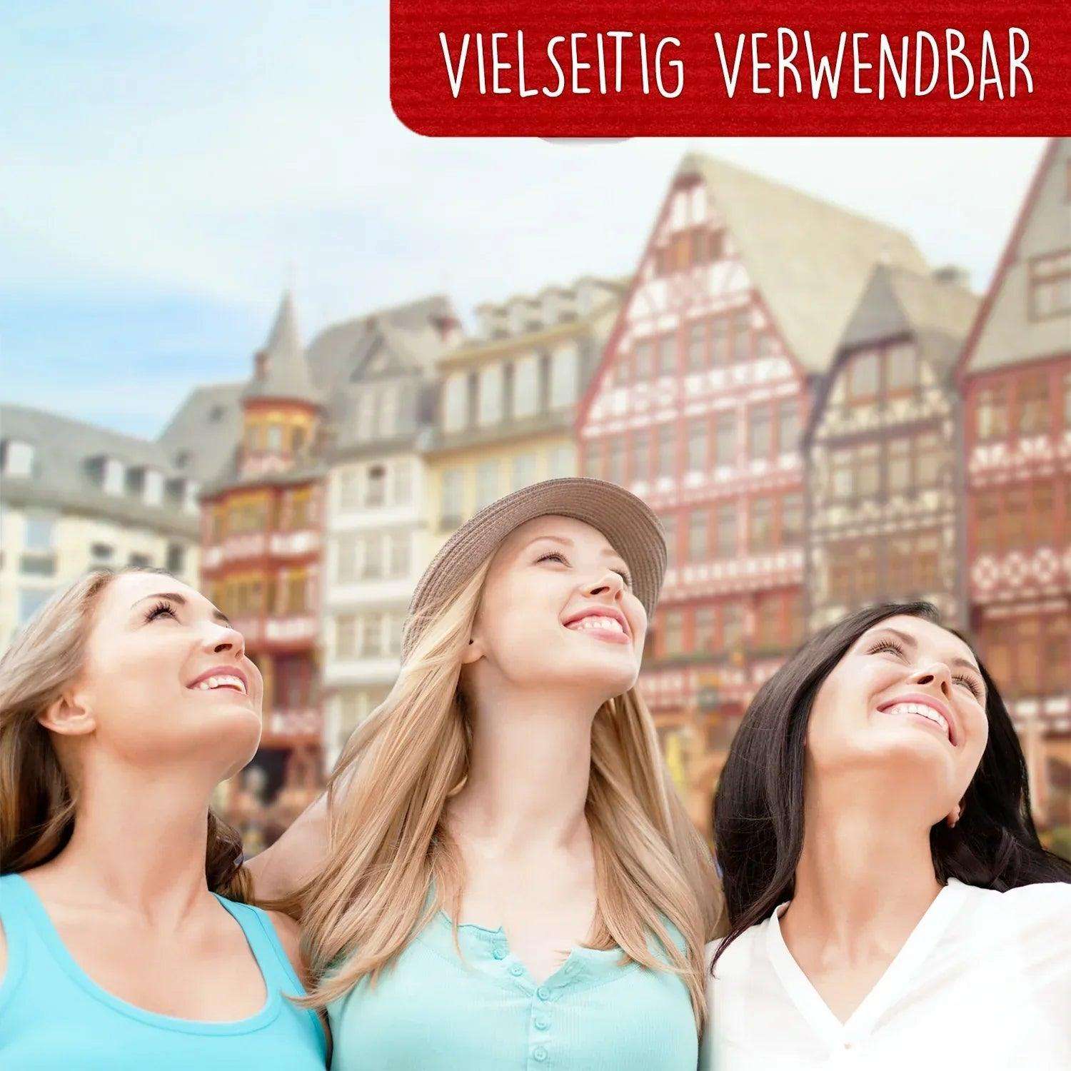 Pop-Up Karte Frankfurt - 3D Stadtkarte Stadtbesichtigung Gutschein, N217 LINPopUp N217