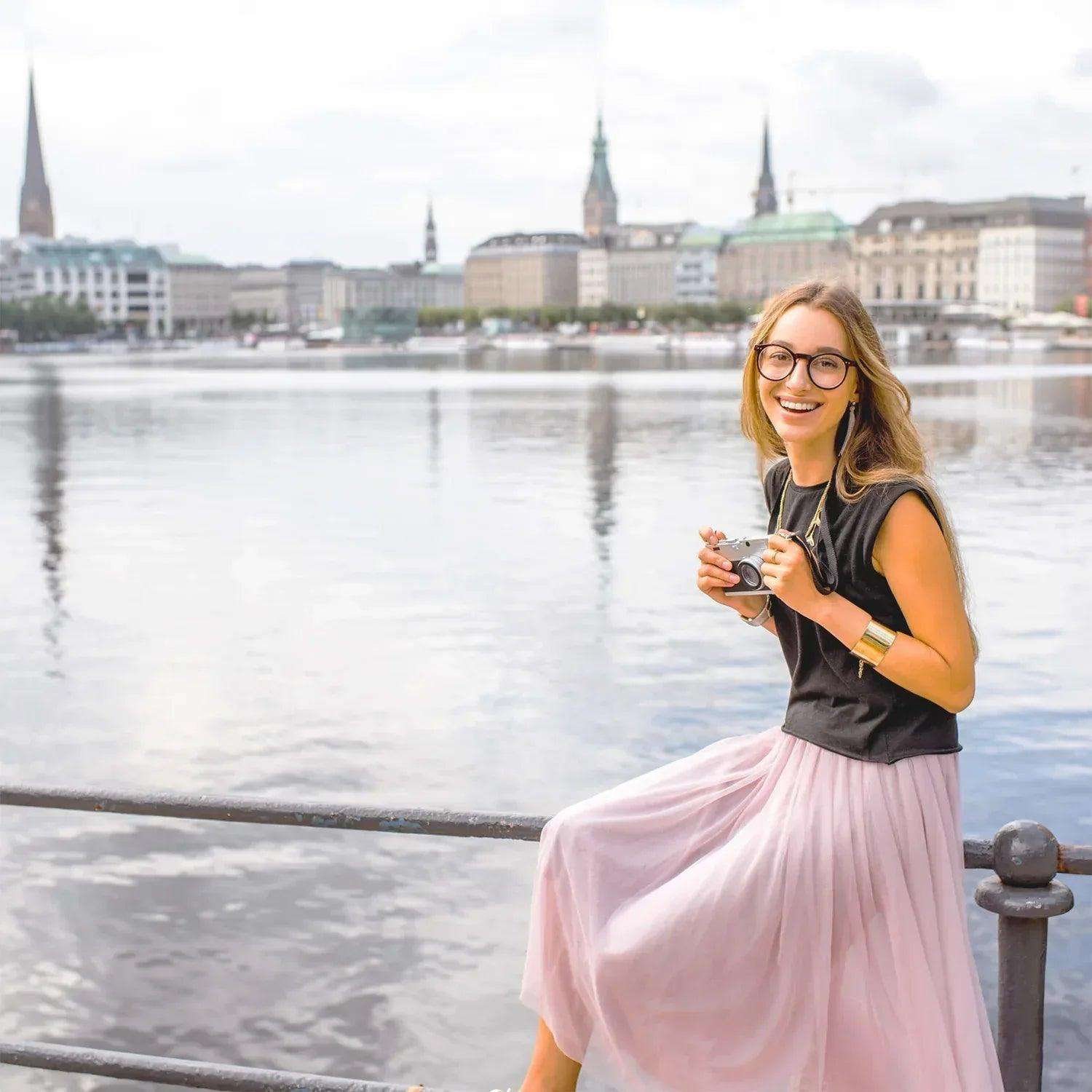 Pop-Up Karte Hamburg - 3D Stadtkarte Stadtbesichtigung Gutschein, N193 - LINPopUp