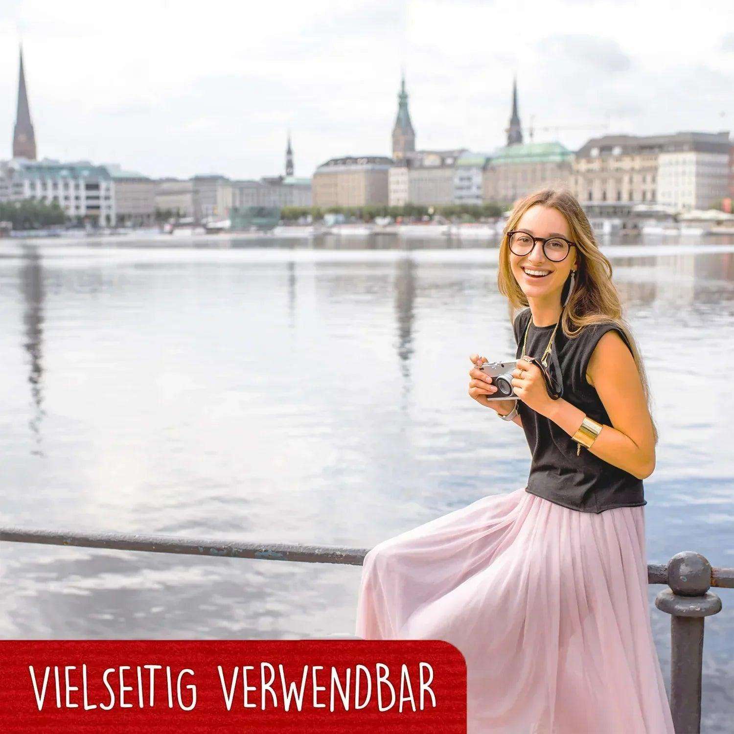 Pop-Up Karte Hamburg - 3D Stadtkarte Stadtbesichtigung Gutschein, N258 LINPopUp N258