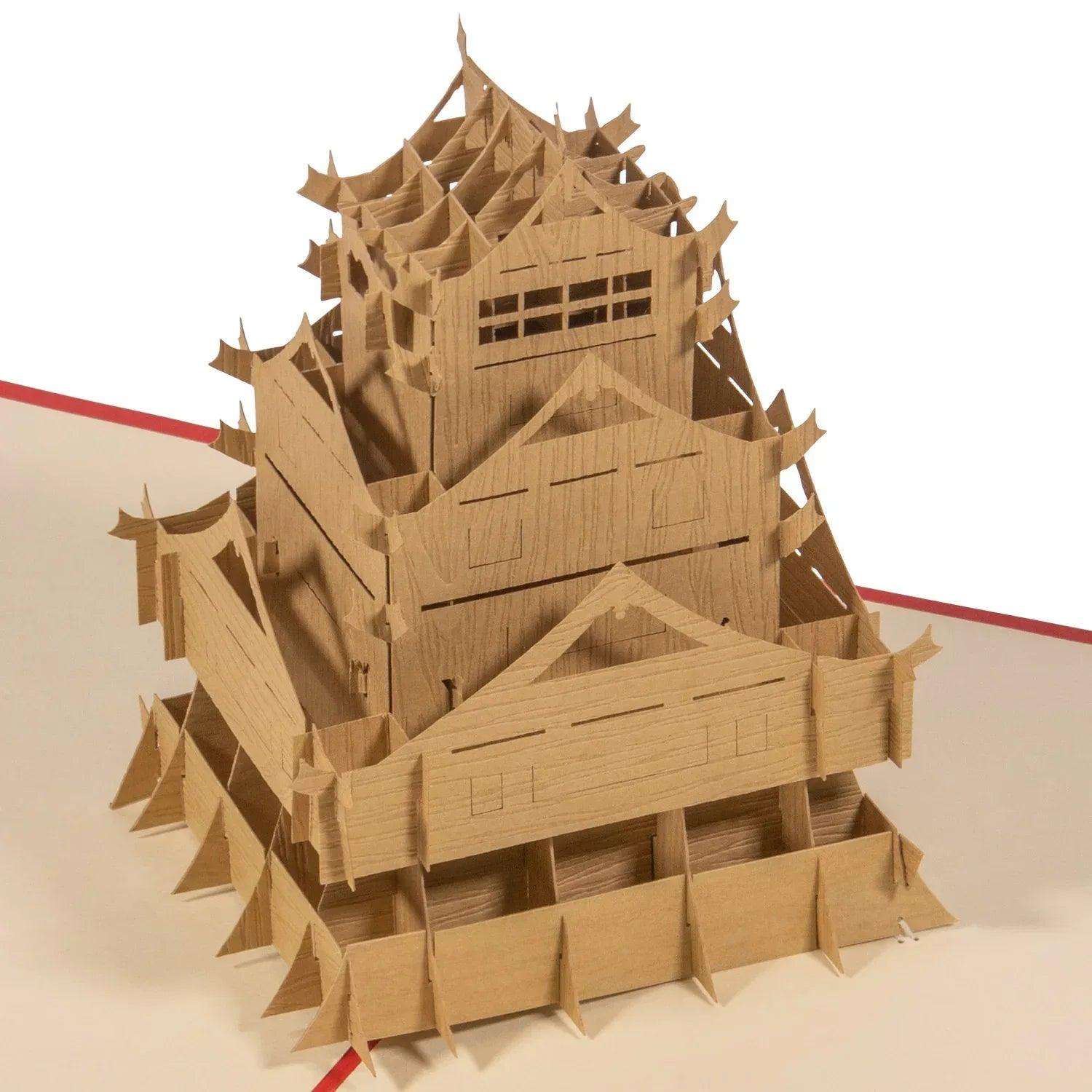 Pop-Up Karte Japan - 3D Stadtkarte Stadtbesichtigung Gutschein, N165 LINPopUp N165