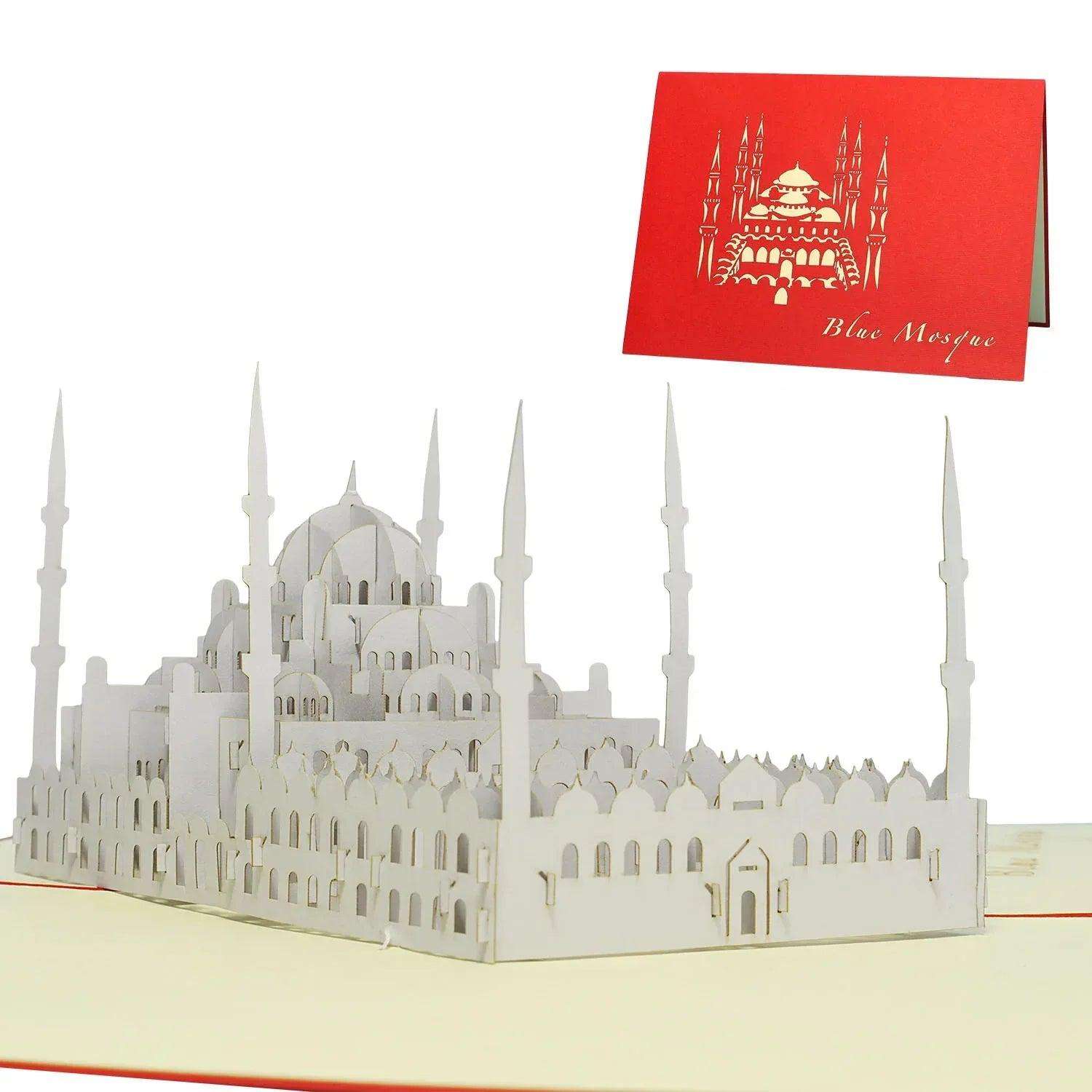 Pop-Up Karte Türkei - 3D Stadtkarte Stadtbesichtigung Gutschein, N183 LINPopUp N183