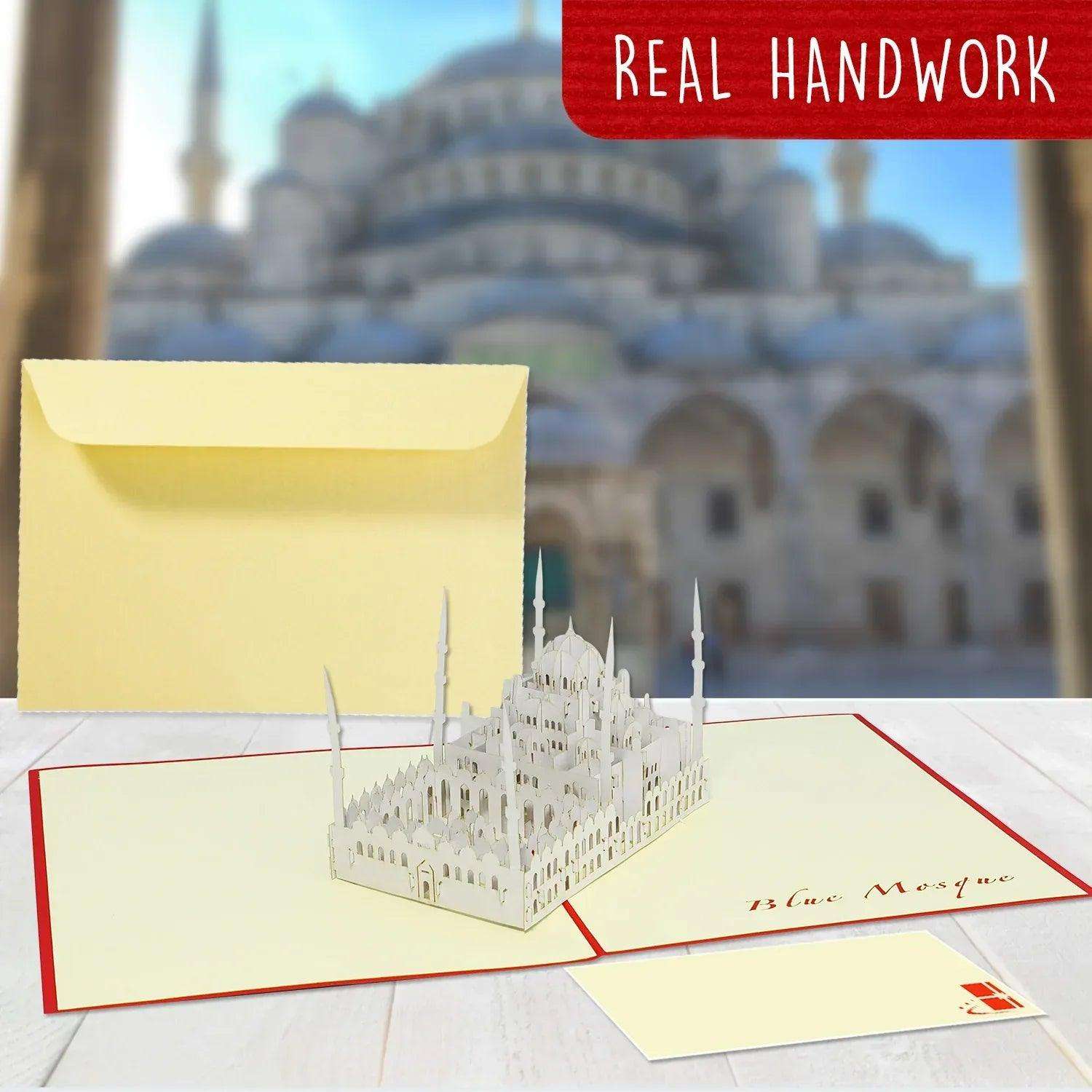 Pop-Up Karte Türkei - 3D Stadtkarte Stadtbesichtigung Gutschein, N183 - LINPopUp
