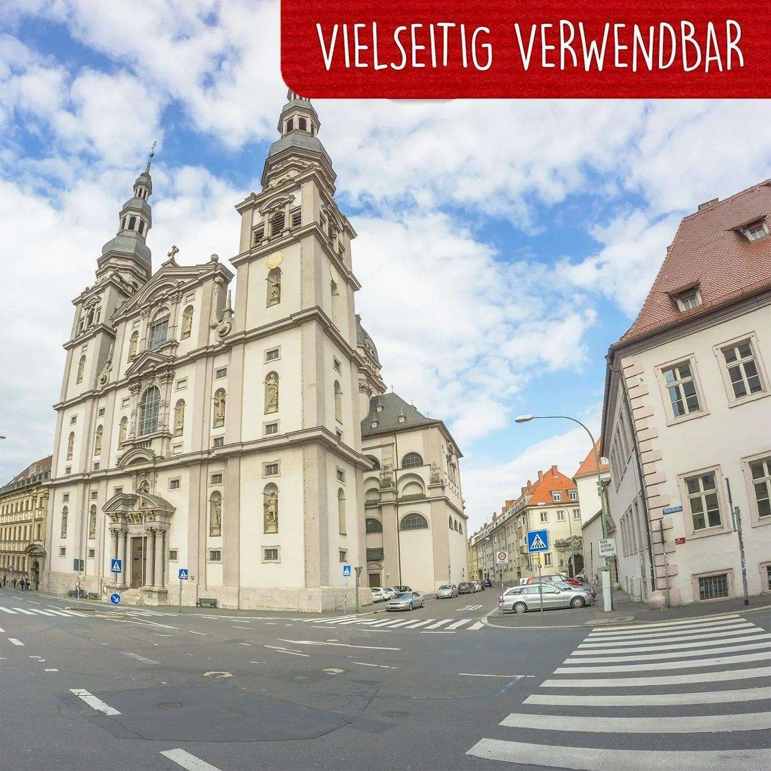 Pop-Up Karte Würzburg - 3D Stadtkarte Stadtbesichtigung Gutschein, N351 LINPopUp N351