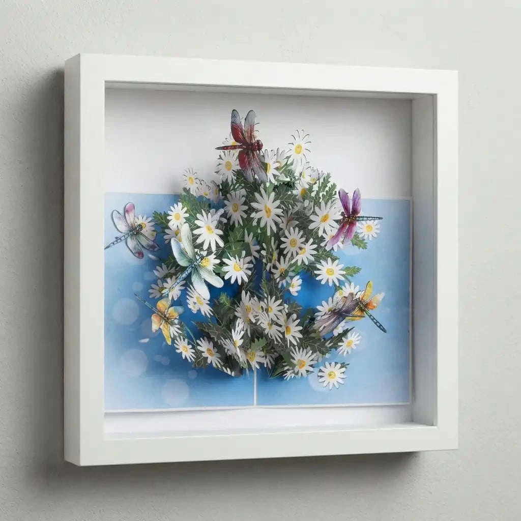 XXL Gänseblümchen Pop Up Karte – Große 3D Grußkarte Blumen | LINPopUp LINPopUp 17889-N376