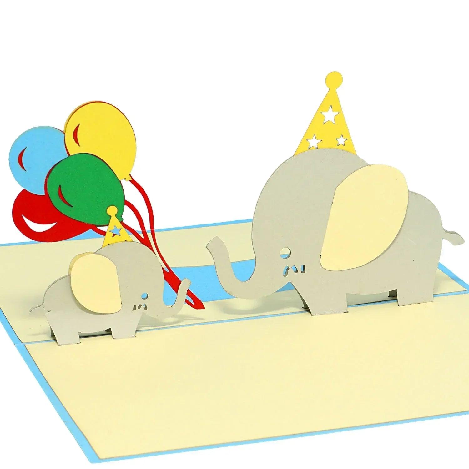 3D Pop-Up Karte Geburt - Geburtskarte, Einladungskarten Taufe, Willkommensfeier, Babyparty, N288 - LINPopUp