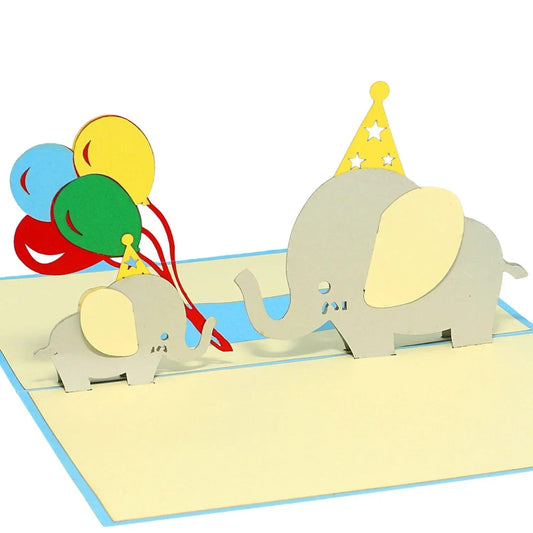 3D Pop-Up Karte Geburt - Geburtskarte, Einladungskarten Taufe, Willkommensfeier, Babyparty, N288 - LINPopUp