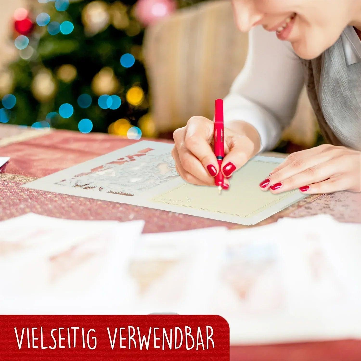 Pop Up Weihnachtskarte 3D Deluxe - Tannenbaum, N701 - LINPopUp