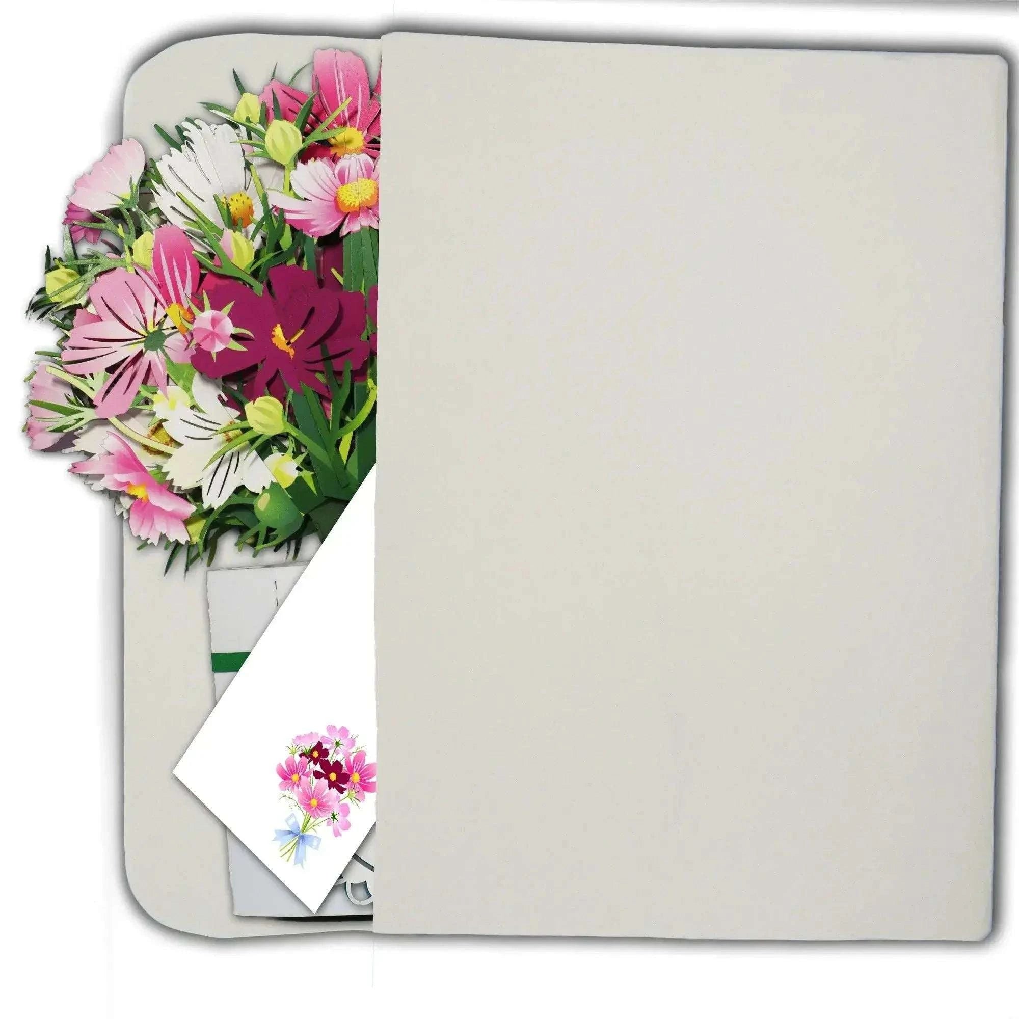 Pop-Up XXL Blumenstrauß - 3D Papierblumen, N803 LINPopUp N803