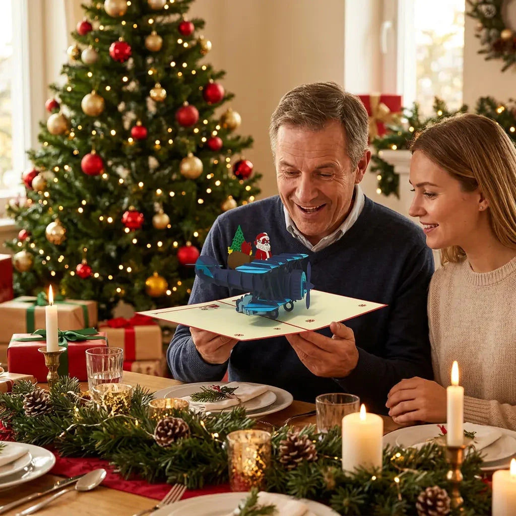 3er-Weihnachtskarten-Set Weihnachtszauber LINPopUp S1