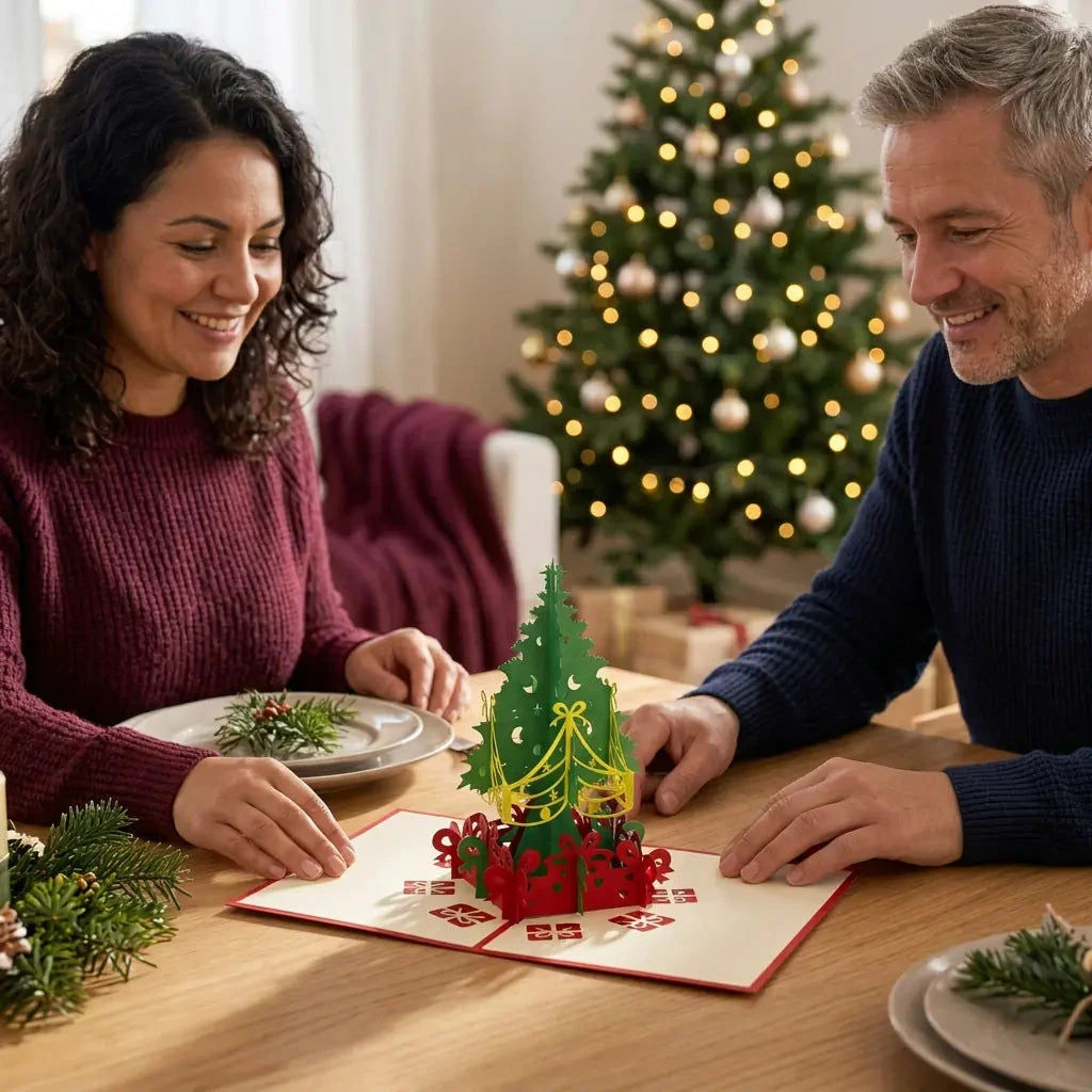 3er-Weihnachtskarten-Set Tannenbaumfreude | LINPopUp LINPopUp S15