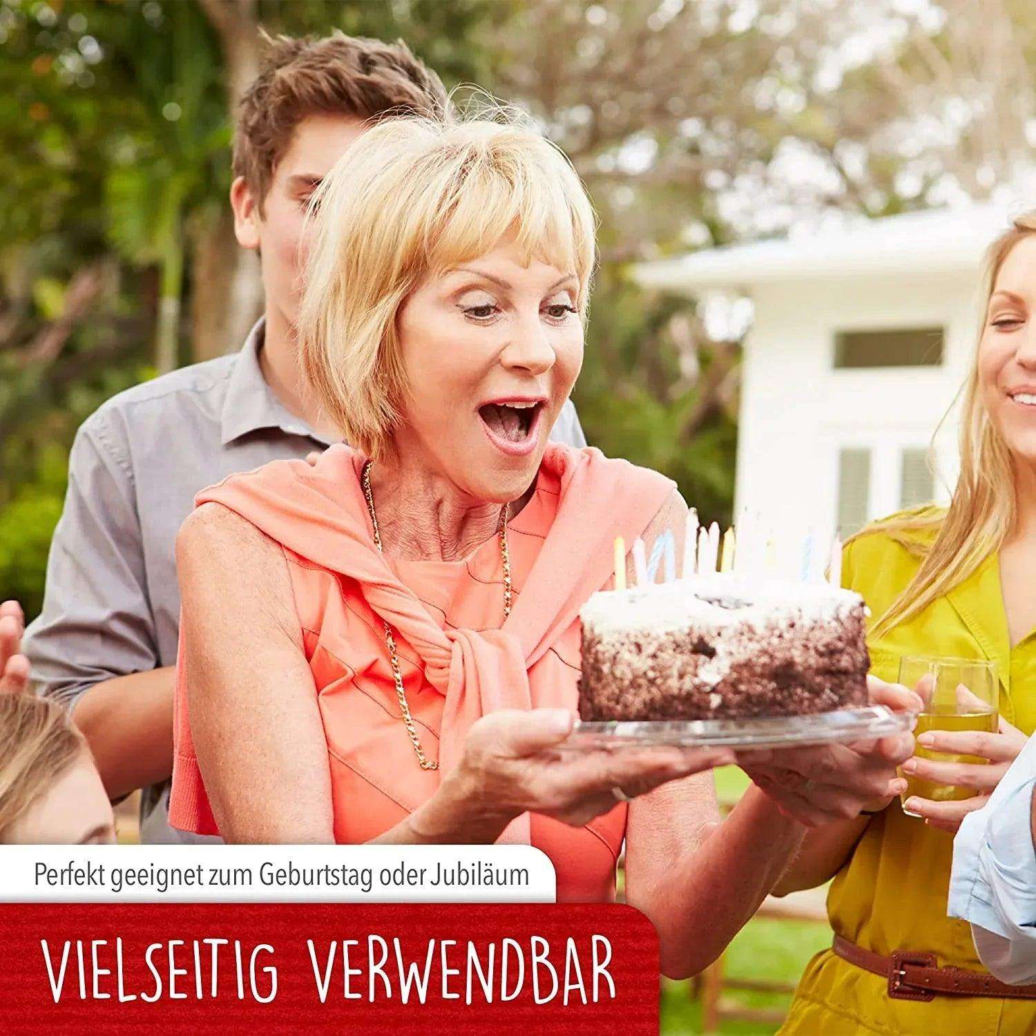 Pop-Up-Karte zum Geburtstag – Zahl 50, Geburtstagseinladung & Jubiläum, N20 - LINPopUp